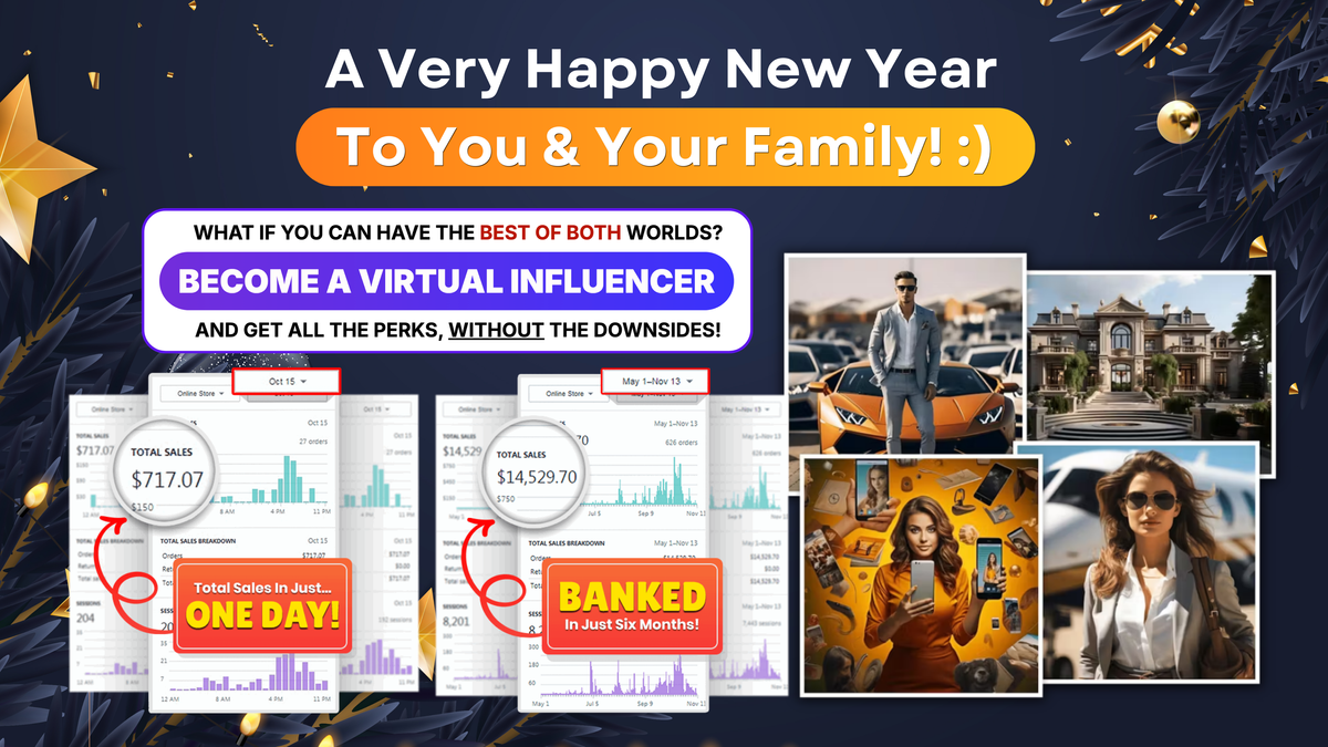 (Happy New Year) 😊 Start Your Influencer Empire This Year!