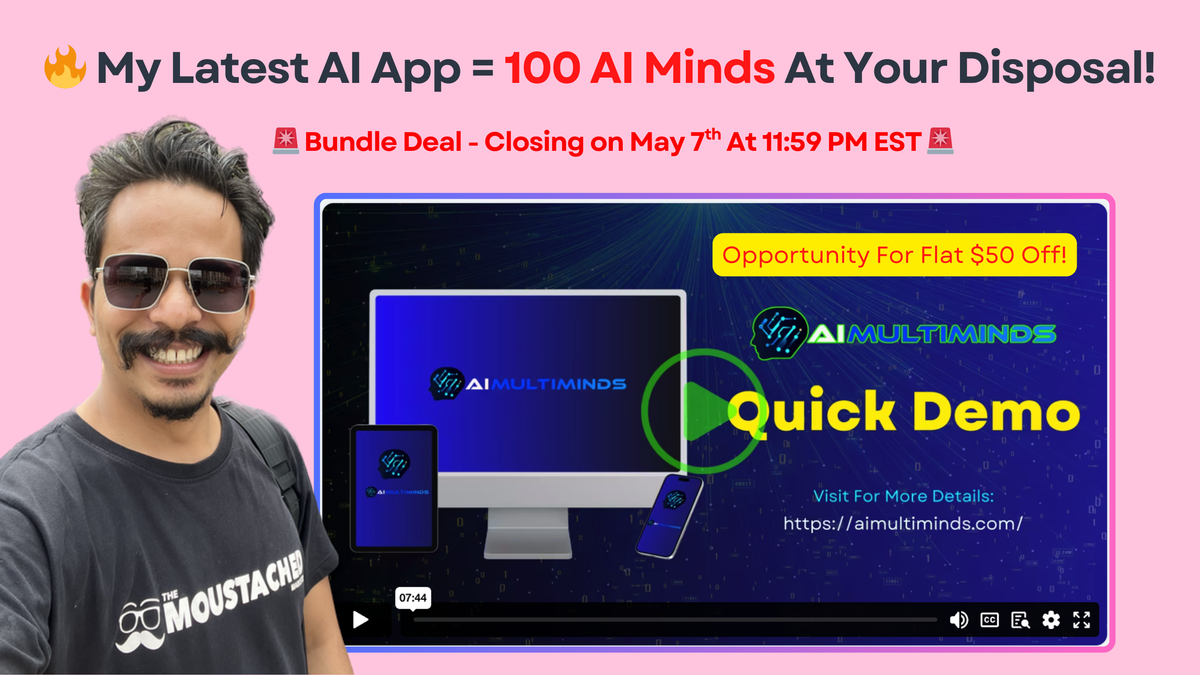 (BUNDLE ACCESS) 🔥 My 100+ AI Models In 1-Dashboard..