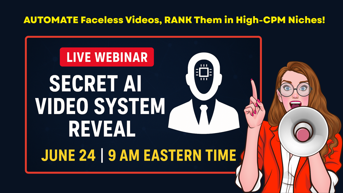 🚨 Miss These Triggers and YouTube Will Skip You — Webinar Tomorrow!