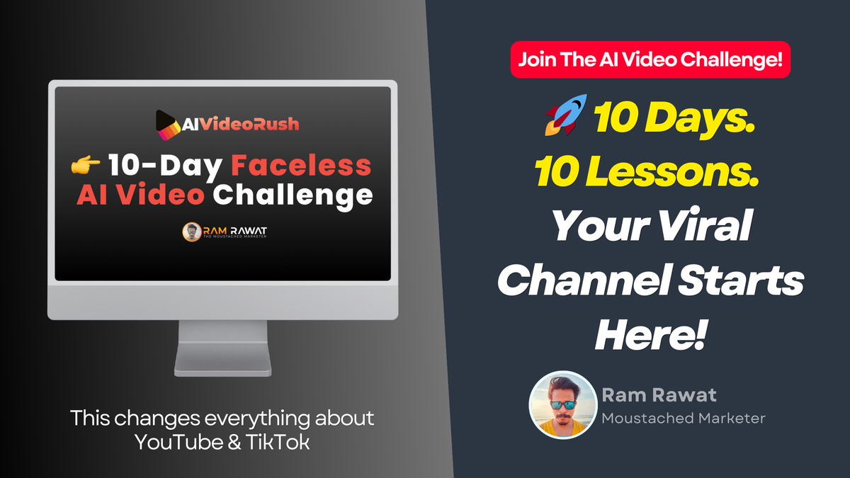 🚀 New 10-Day Challenge: Go Viral with AI (Free)