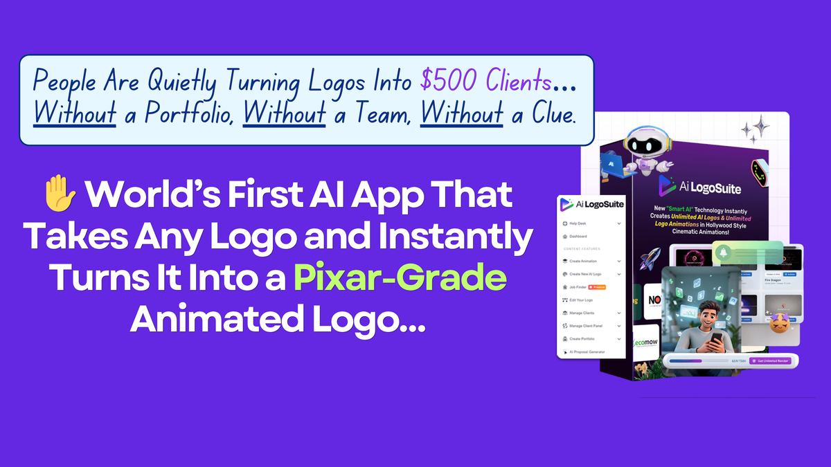 ⚡️ People Are Quietly Turning Logos Into $500 Clients…