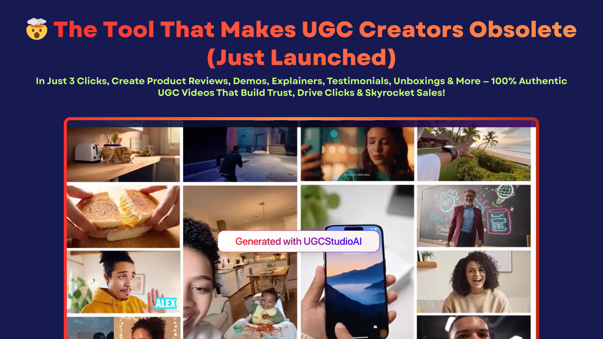 🤯 The Tool That Makes UGC Creators Obsolete (Just Launched)