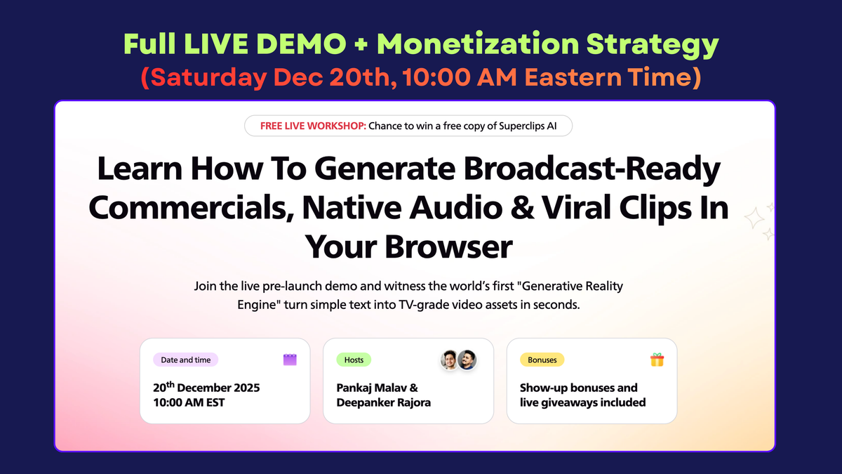 ⛔️ Tomorrow You Stop ‘Making Videos’..
