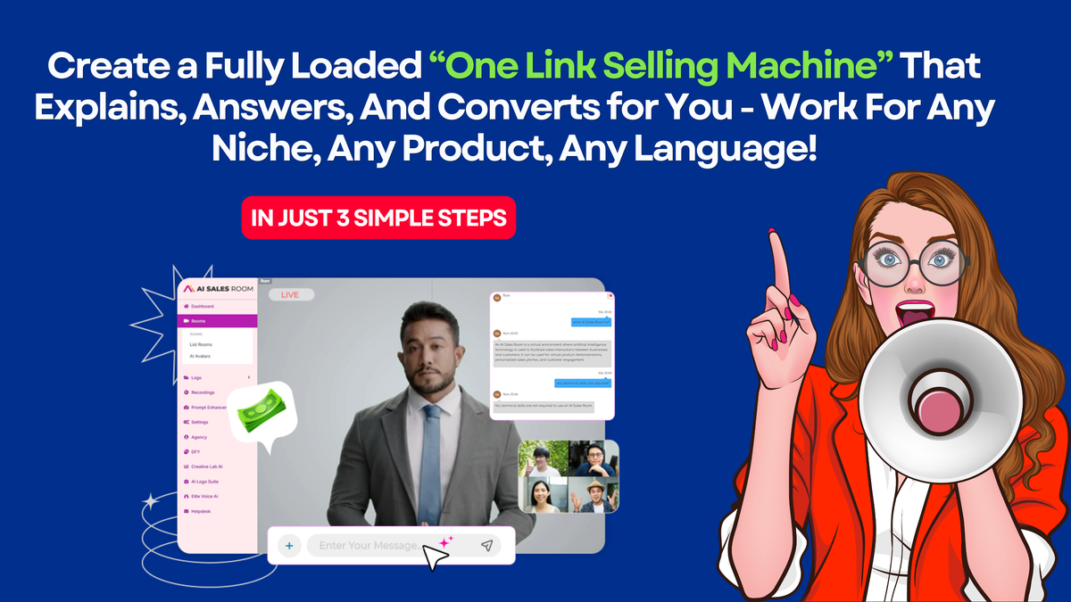 🤯 Still Using 7 Tools to Sell? Your ONE-LINK-SELLING Machine...