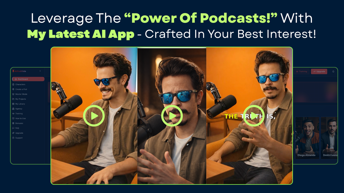 (Personal Invite) 😊 Power Of Podcasts!