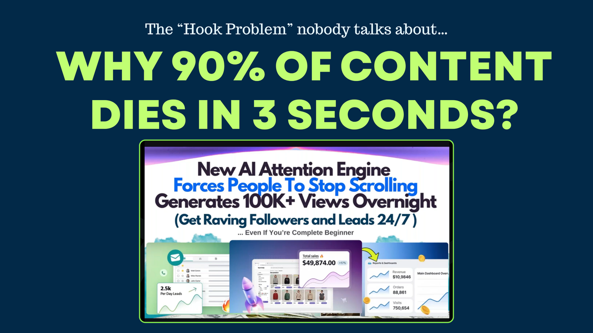 (READ) Why 90% of Content Dies in 3 Seconds? 🤯