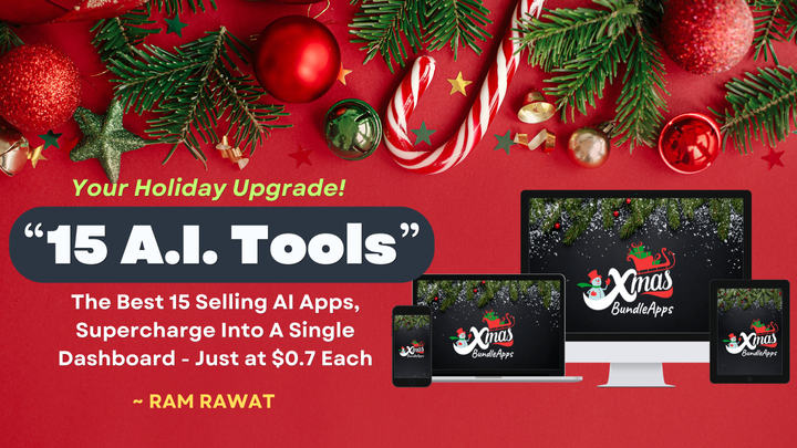 🌲 15 AI Tools, One Amazing Bundle – Your Holiday Upgrade!