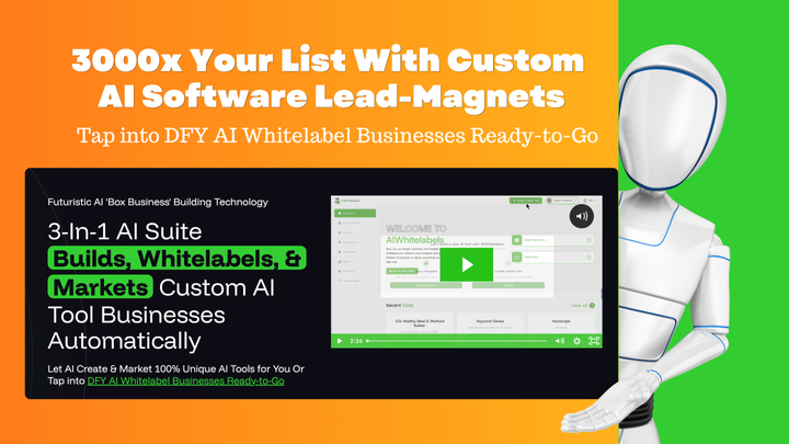 📈 3000x Your List With Custom AI Software Lead-Magnets