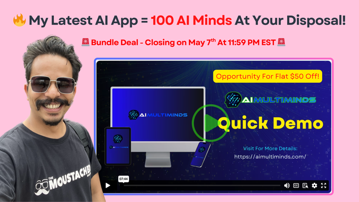(BUNDLE ACCESS) 🔥 My 100+ AI Models In 1-Dashboard..