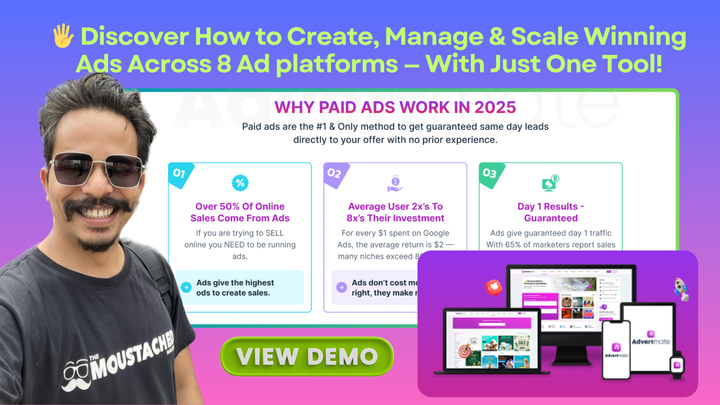 🤫 Marketing Insider: Crush 8× ROI with Advertmate AI + Exclusive Bonuses!