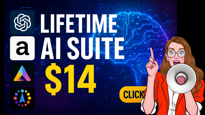 🔓 Unlock Lifetime Access to the World’s Most Advanced AI Suite for Just $14 🎉