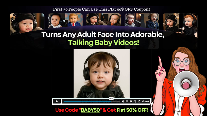 (First 50) 🚨 Turn Yourself Into A Baby & Go VIRAL — Flat 50% OFF!