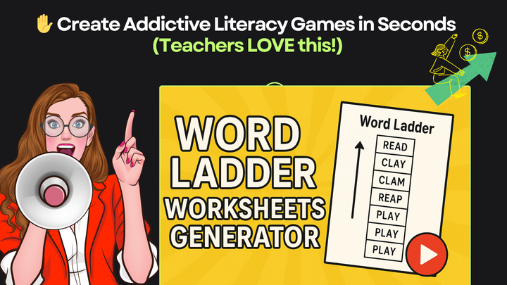 (5 Min) đŠī¸âĄī¸ Create Addictive Literacy Games in Seconds (Teachers LOVE this!)