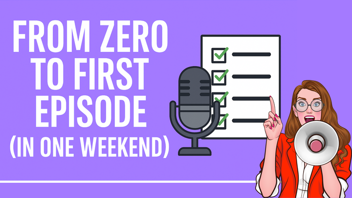 Weekend Plan: Record, Edit & Publish a Podcast with AI