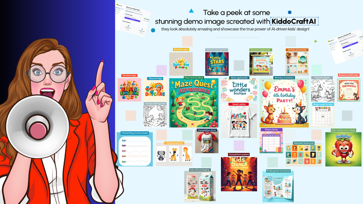✅ Turn AI Into Your Creative Playground – Kids’ Designs on Demand