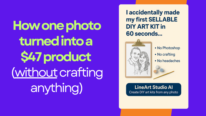 How 1-photo turned into a $47 product (without crafting anything)