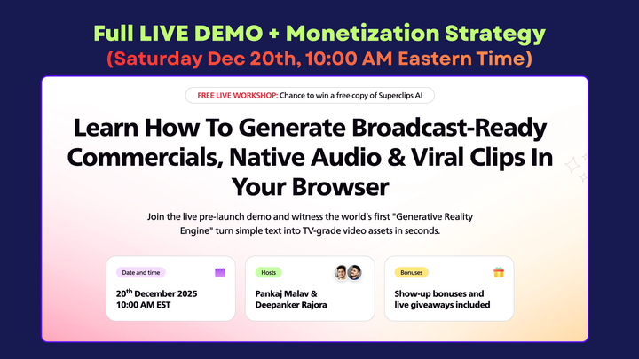 ⛔️ Tomorrow You Stop ‘Making Videos’..