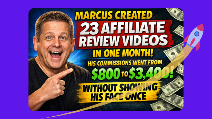 🔥 Marcus Created 23 Affiliate Review Videos In 30 Days..