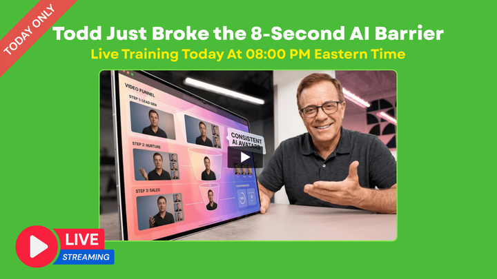 🔥 Todd Just Broke the 8-Second AI Barrier